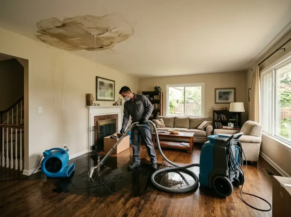 attic-pipe-burst-ceiling-drip-008 — frequently asked questions, Water Damage Restoration & Carpet Care in Calverton, NY
